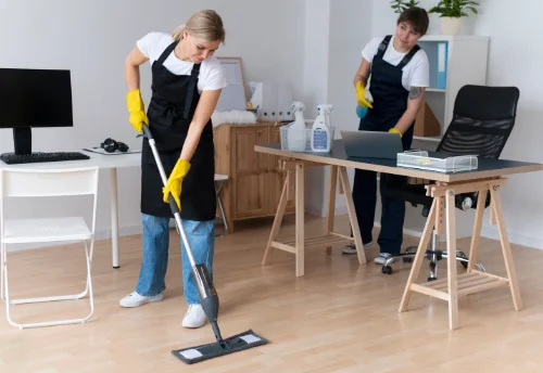 Nettoyage de bureau professionnel à Saint-Maurice-de-Rémens