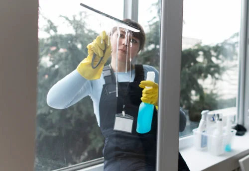 Nettoyage de vitres intérieures et extérieures à Saint-Maurice-de-Rémens
